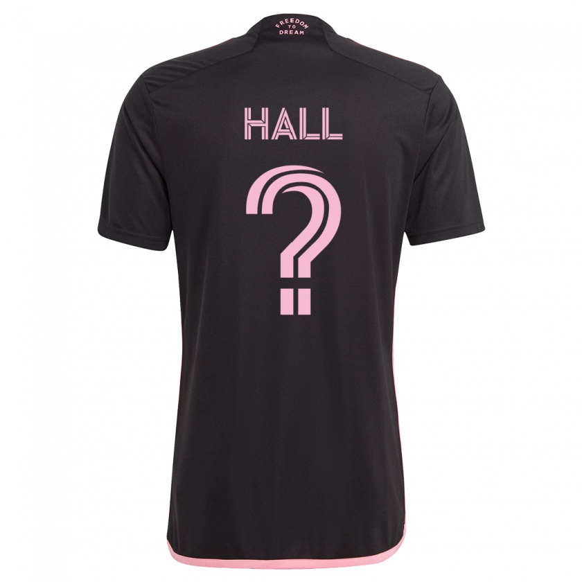 Kandiny Damen Tyler Hall #0 Schwarz Auswärtstrikot Trikot 2023/24 T-Shirt