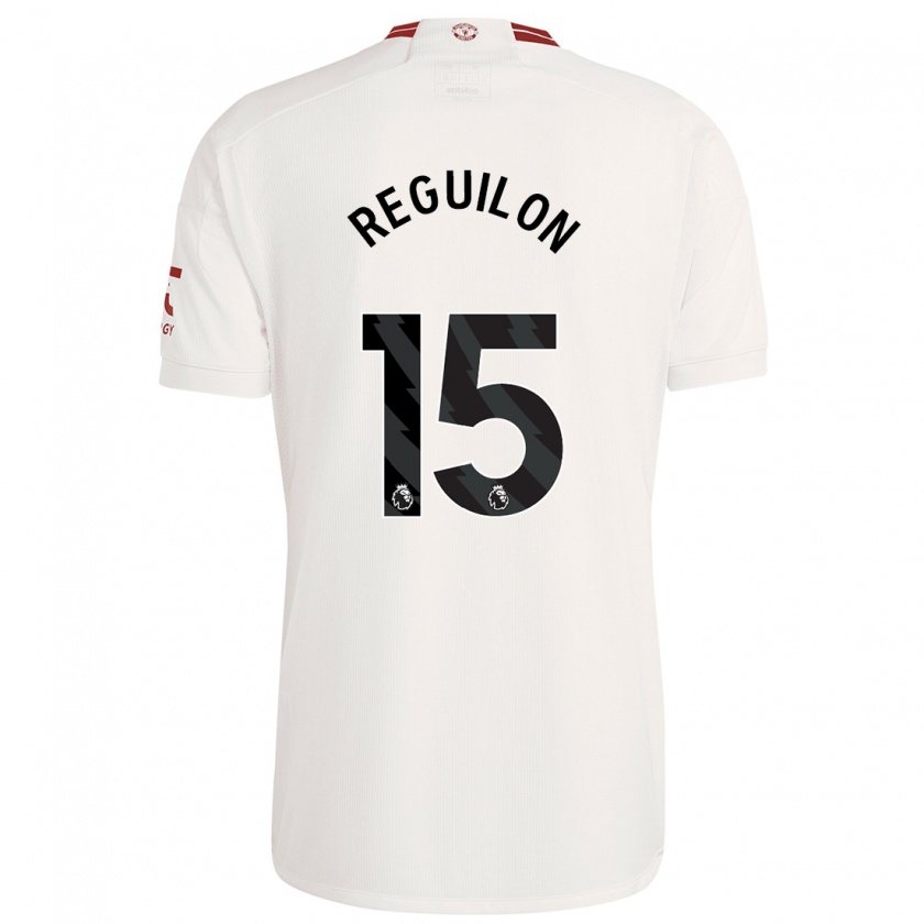 Kandiny Damen Sergio Reguilón #15 Weiß Ausweichtrikot Trikot 2023/24 T-Shirt