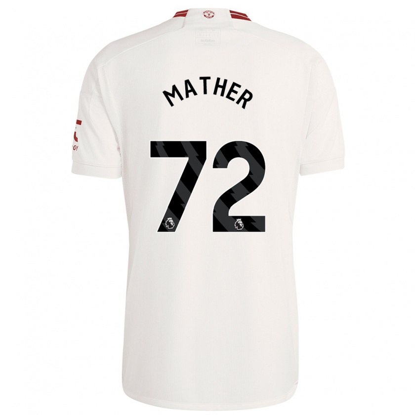 Kandiny Damen Sam Mather #72 Weiß Ausweichtrikot Trikot 2023/24 T-Shirt