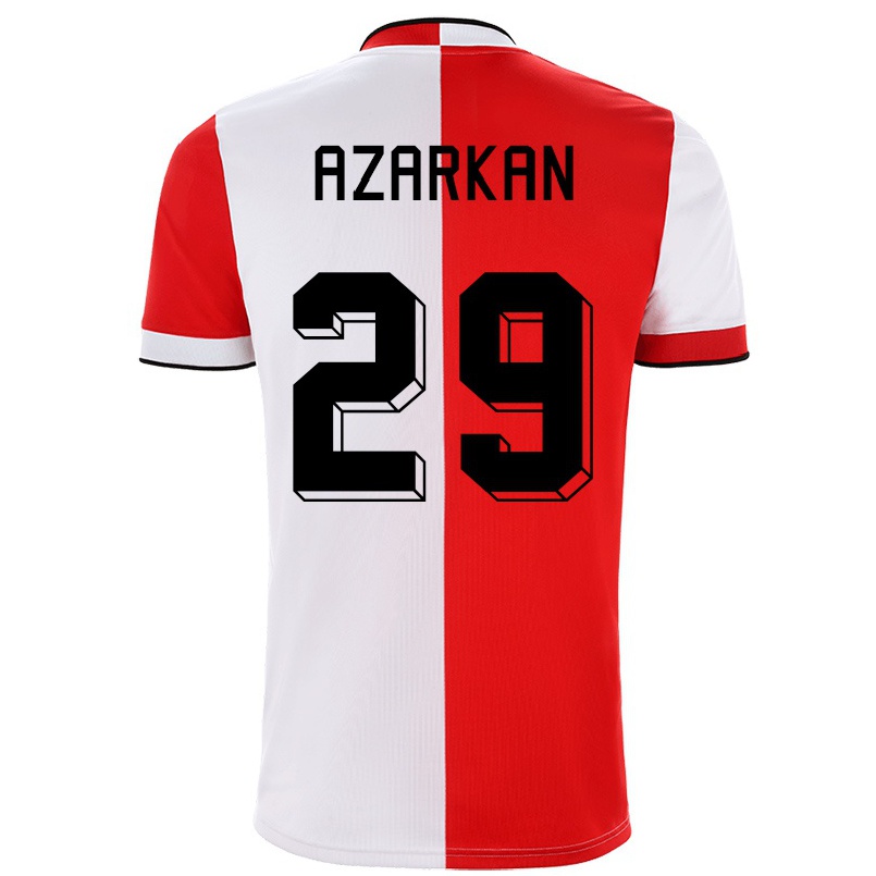 Kinder Fußball Marouan Azarkan #29 Rot-weiss Heimtrikot Trikot 2021/22 T-shirt