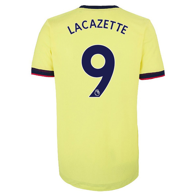 Kinder Fußball Alexandre Lacazette #9 Rot-weiss Heimtrikot Trikot 2021/22 T-shirt