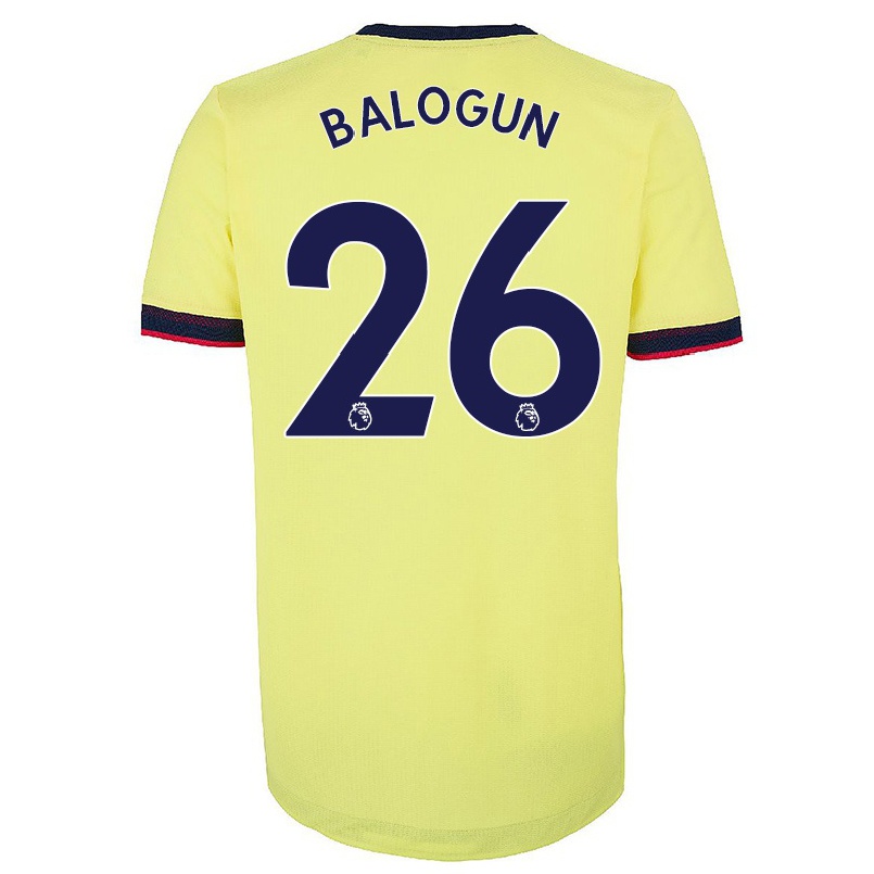 Kinder Fußball Folarin Balogun #26 Rot-weiss Heimtrikot Trikot 2021/22 T-shirt