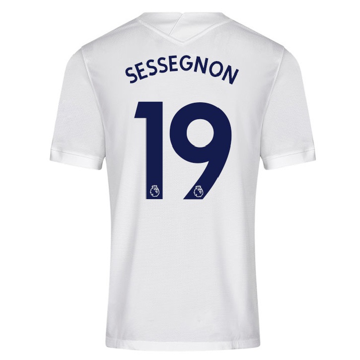 Kinder Fußball Ryan Sessegnon #19 Weiß Heimtrikot Trikot 2021/22 T-shirt