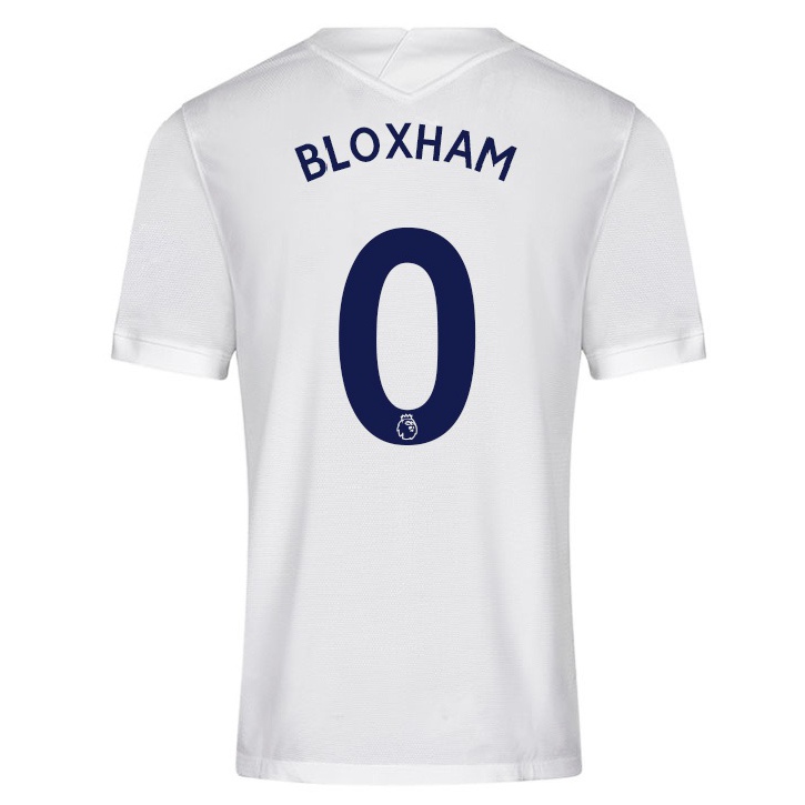 Kinder Fußball Thomas Bloxham #0 Weiß Heimtrikot Trikot 2021/22 T-shirt