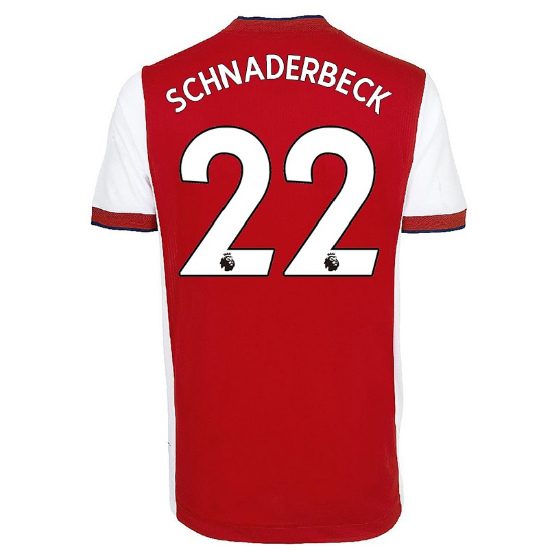 Kinder Fußball Viktoria Schnaderbeck #22 Gelb Auswärtstrikot Trikot 2021/22 T-shirt