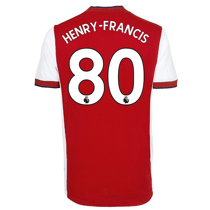 Kinder Fußball Jack Henry-francis #80 Gelb Auswärtstrikot Trikot 2021/22 T-shirt