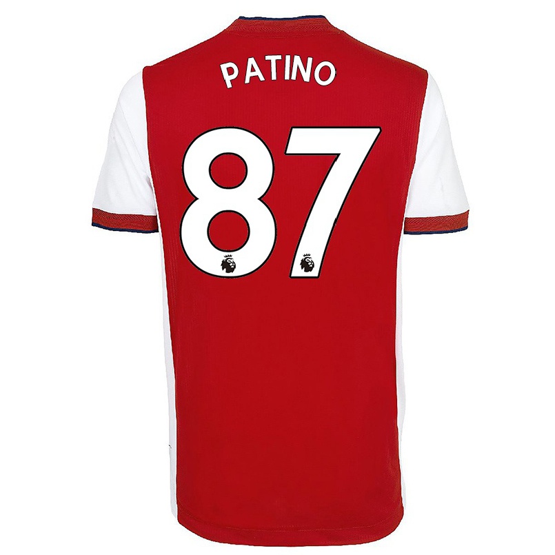 Kinder Fußball Charlie Patino #87 Gelb Auswärtstrikot Trikot 2021/22 T-shirt