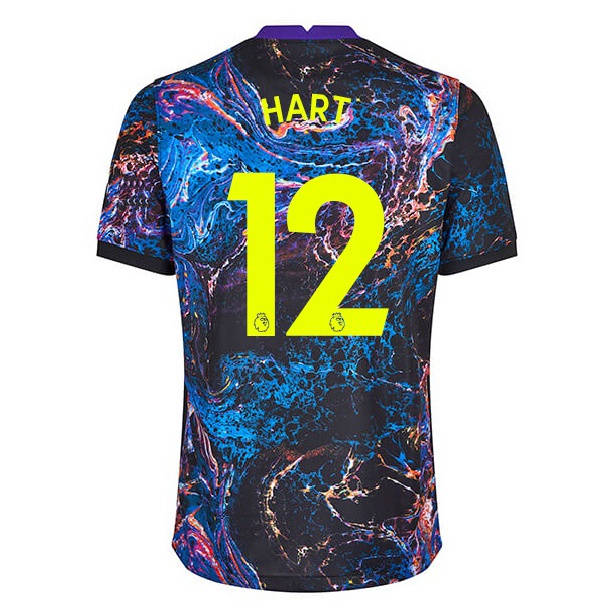 Kinder Fußball Joe Hart #12 Mehrfarbig Auswärtstrikot Trikot 2021/22 T-shirt