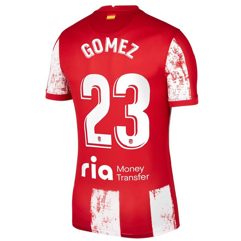 Kinder Fußball Christian Gomez #23 Rot-weiss Heimtrikot Trikot 2021/22 T-shirt