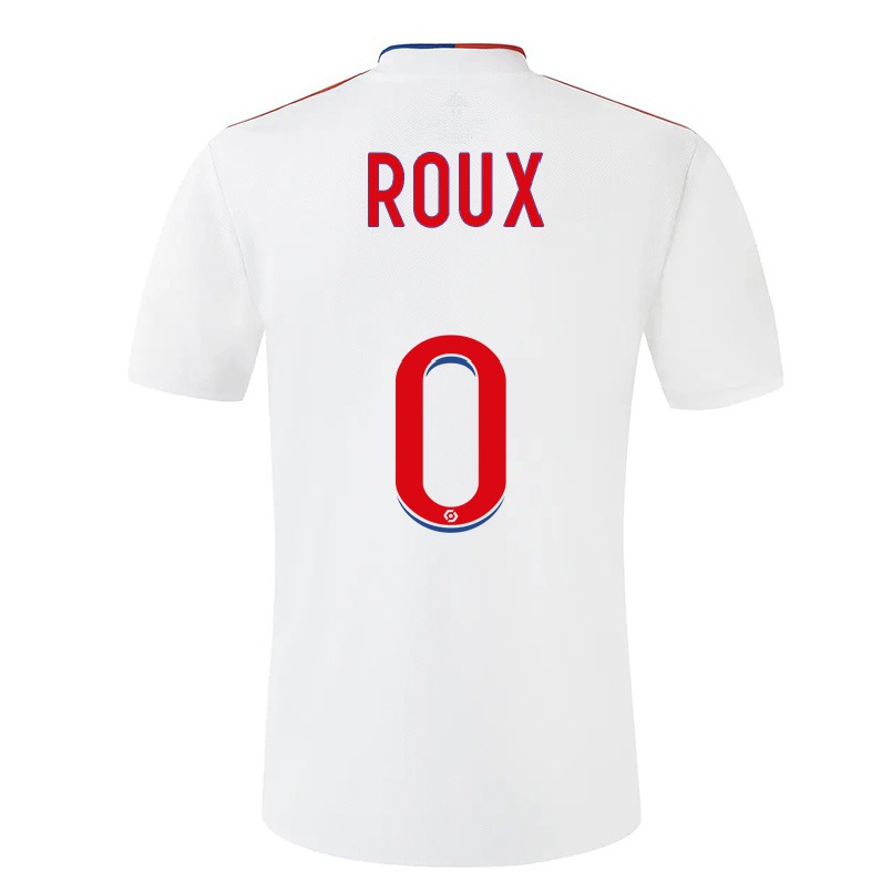 Kinder Fußball Danielle Roux #0 Weiß Heimtrikot Trikot 2021/22 T-shirt