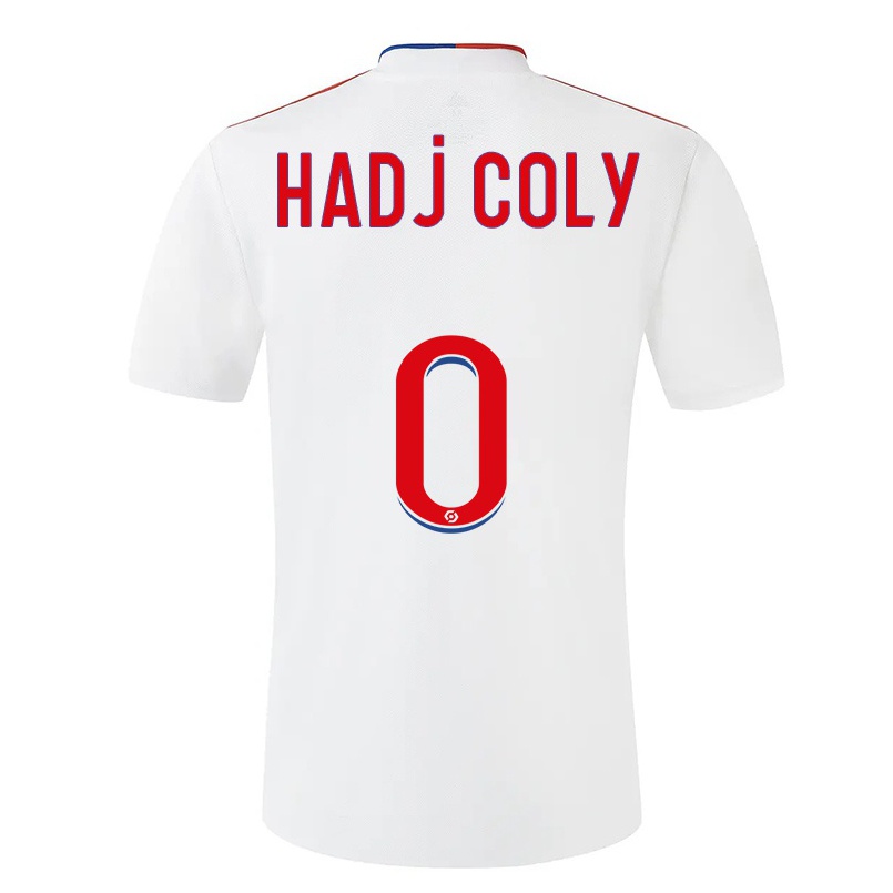 Kinder Fußball El Hadj Coly #0 Weiß Heimtrikot Trikot 2021/22 T-shirt