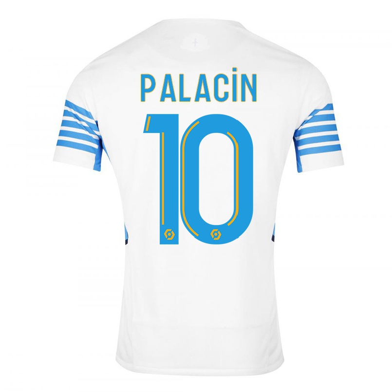 Kinder Fußball Sara Palacin #10 Weiß Heimtrikot Trikot 2021/22 T-shirt