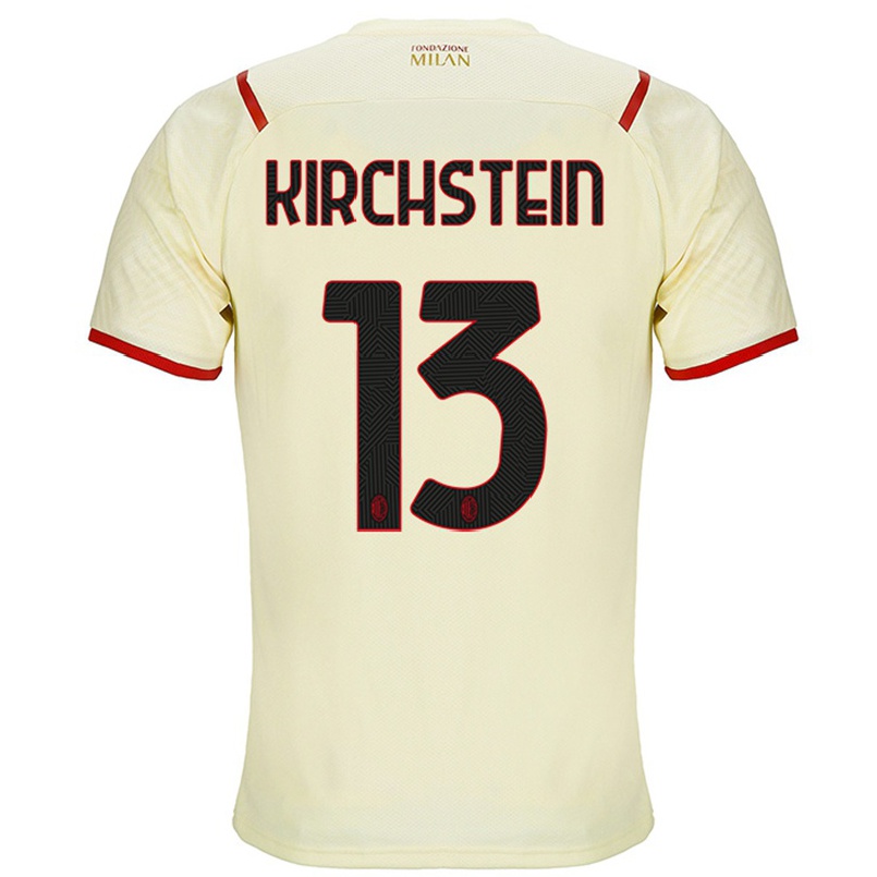 Kinder Fußball Merle Kirchstein #13 Sekt Auswärtstrikot Trikot 2021/22 T-shirt