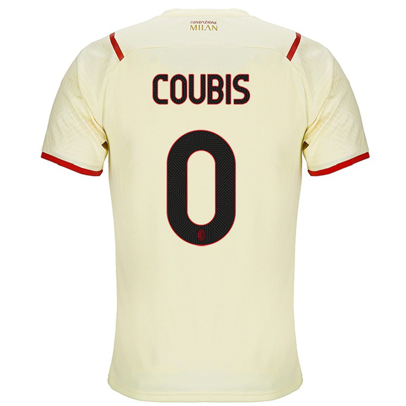 Kinder Fußball Andrei Coubis #0 Sekt Auswärtstrikot Trikot 2021/22 T-shirt