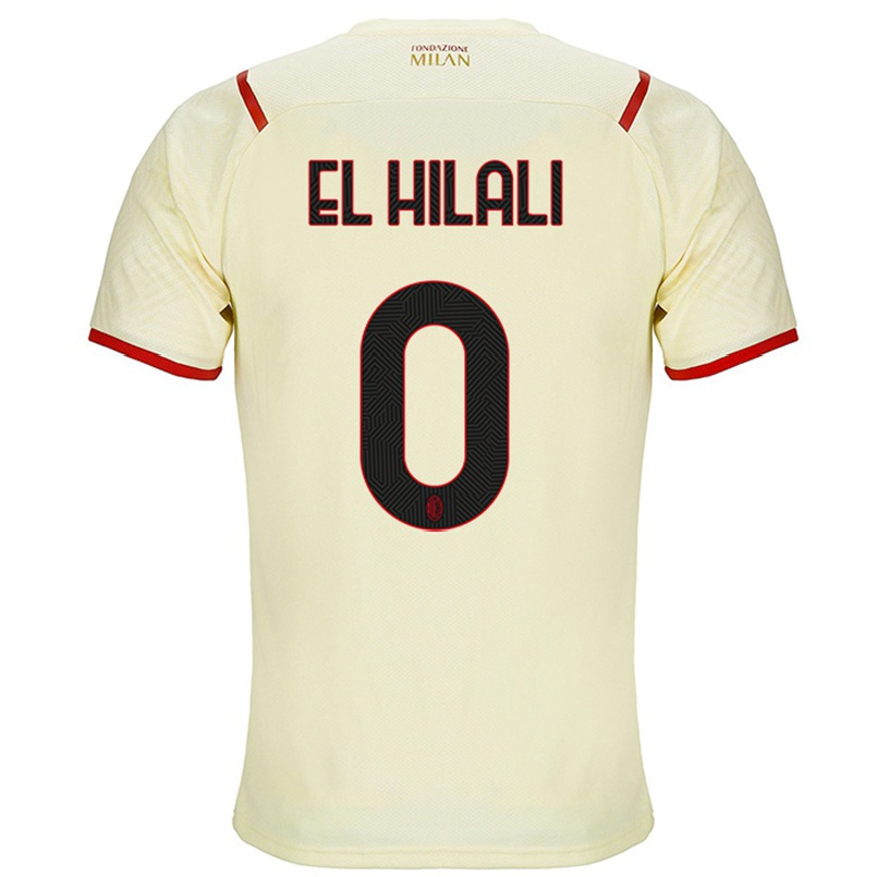 Kinder Fußball Gabriele El Hilali #0 Sekt Auswärtstrikot Trikot 2021/22 T-shirt