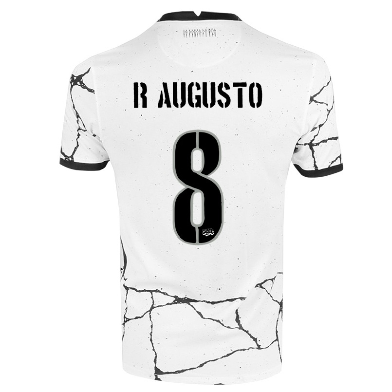 Kinder Fußball Renato Augusto #8 Weiß Heimtrikot Trikot 2021/22 T-shirt