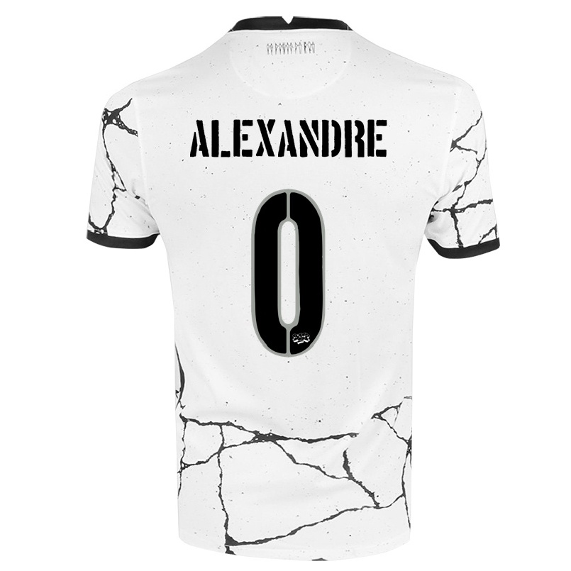 Kinder Fußball Matheus Alexandre #0 Weiß Heimtrikot Trikot 2021/22 T-Shirt
