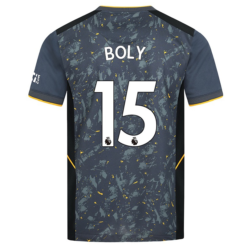 Kinder Fußball Willy Boly #15 Grad Auswärtstrikot Trikot 2021/22 T-shirt