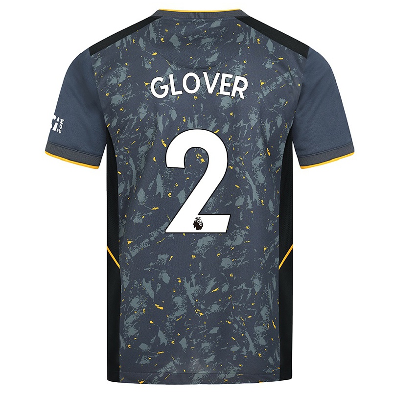 Kinder Fußball Lyndsey Glover #2 Grad Auswärtstrikot Trikot 2021/22 T-shirt
