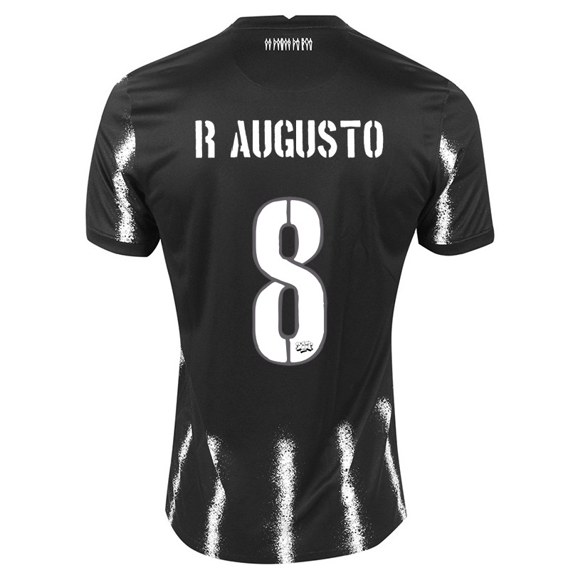 Kinder Fußball Renato Augusto #8 Schwarz Auswärtstrikot Trikot 2021/22 T-shirt