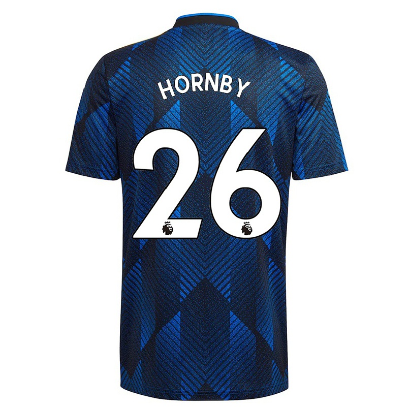 Kinder Fußball Megan Hornby #26 Dunkelblau Ausweichtrikot Trikot 2021/22 T-shirt