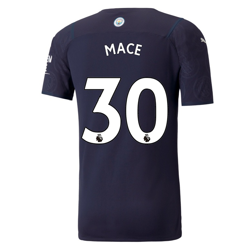 Kinder Fußball Ruby Mace #30 Dunkelblau Ausweichtrikot Trikot 2021/22 T-shirt
