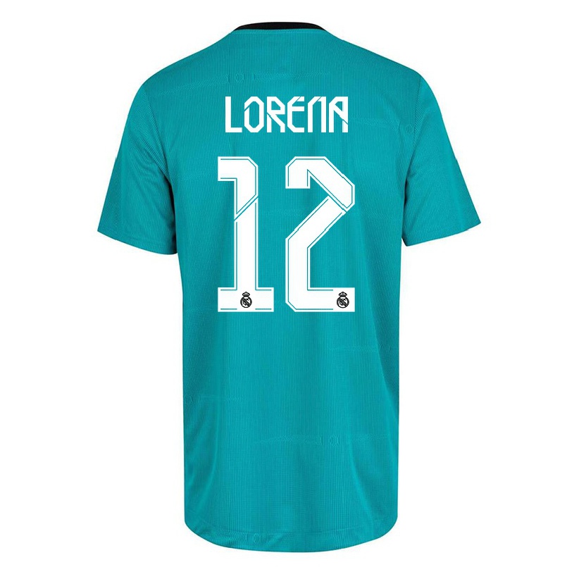 Kinder Fußball Lorena Navarro #12 Hellgrun Ausweichtrikot Trikot 2021/22 T-shirt