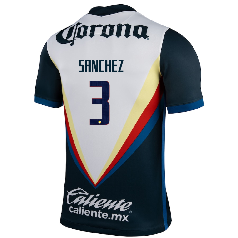 Kinder Fußball Jorge Sanchez #3 Auswärtstrikot Weiß Trikot 2020/21 Hemd
