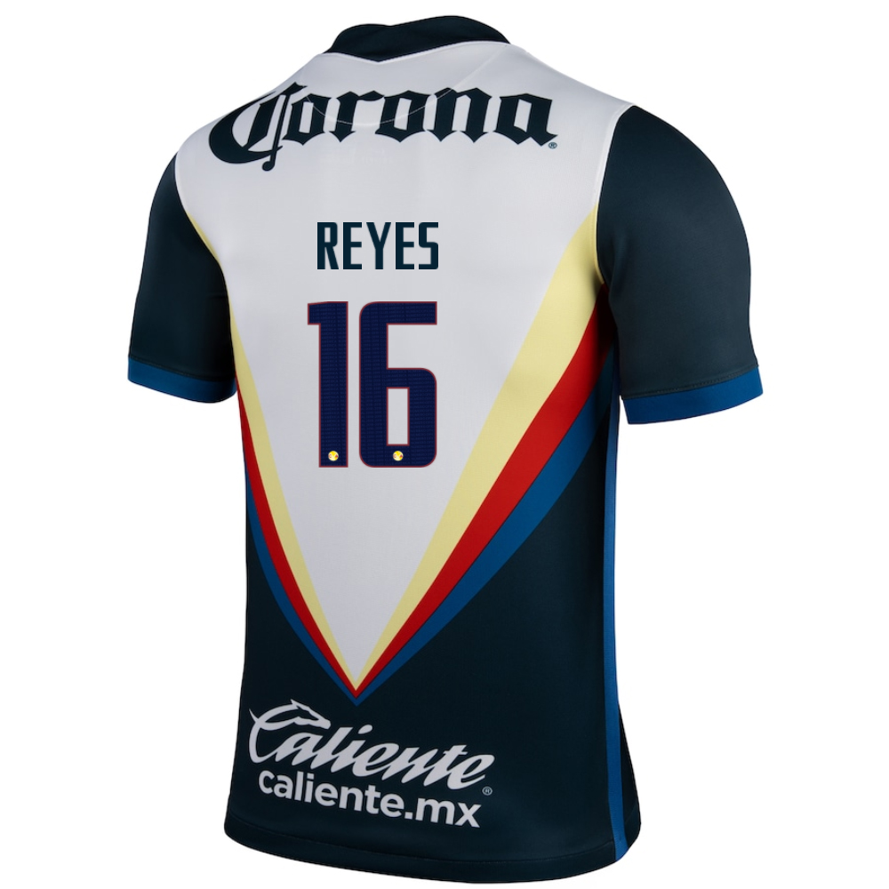 Kinder Fußball Luis Reyes #16 Auswärtstrikot Weiß Trikot 2020/21 Hemd
