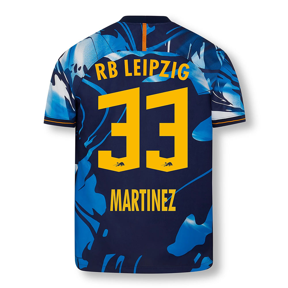 Kinder Fußball Josep Martinez #33 UEFA Weiß Blau Trikot 2020/21 Hemd