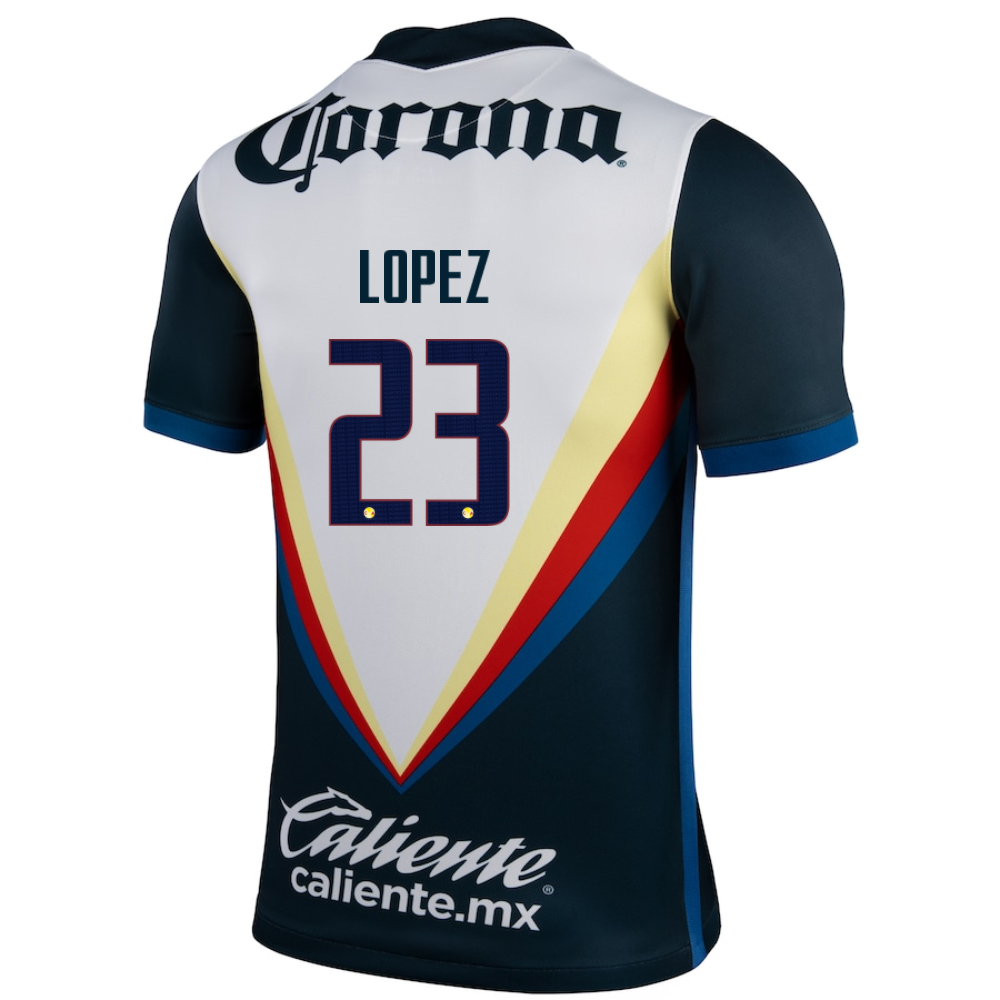 Kinder Fußball Antonio Lopez #23 Auswärtstrikot Weiß Trikot 2020/21 Hemd