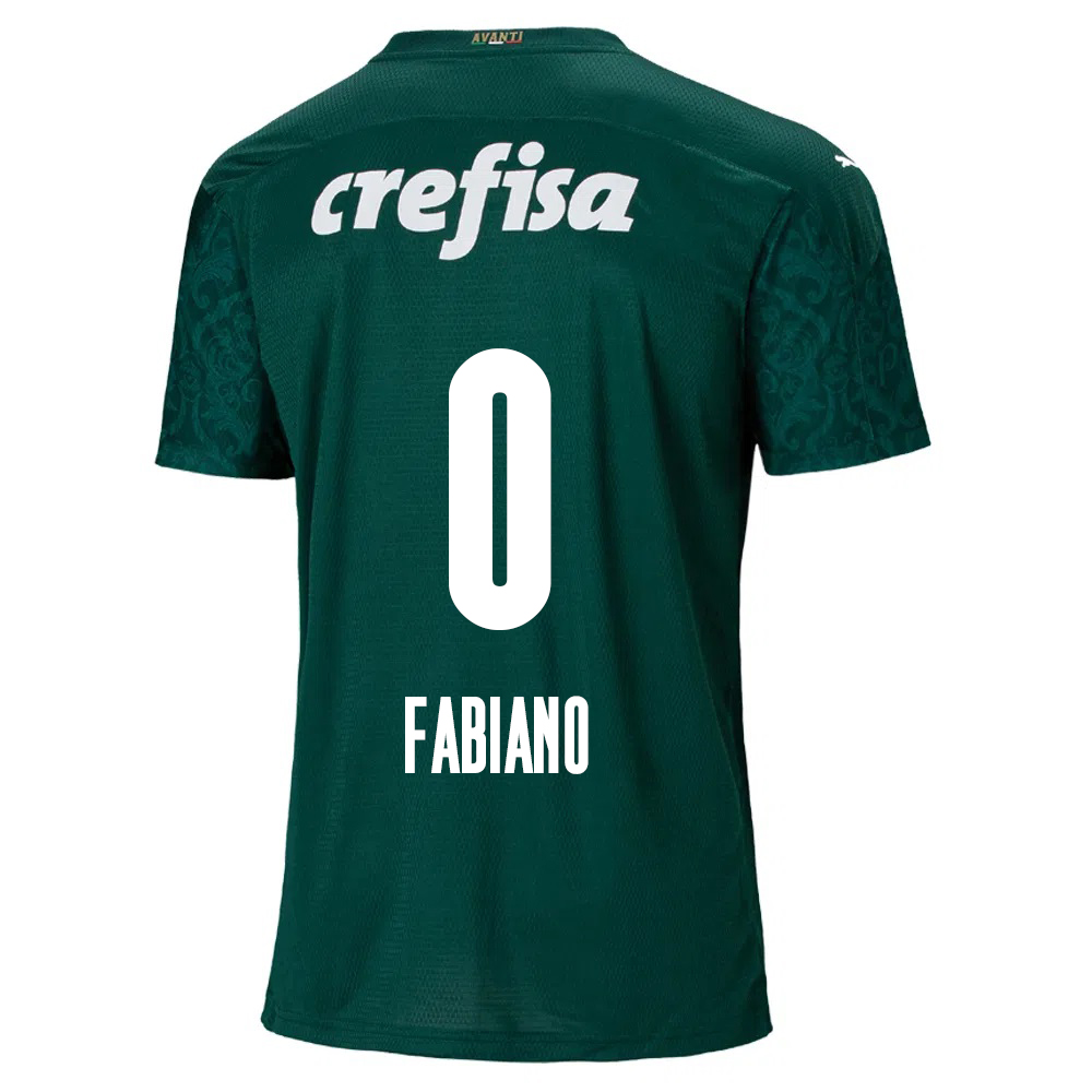 Kinder Fußball Fabiano #0 Heimtrikot Grün Trikot 2020/21 Hemd