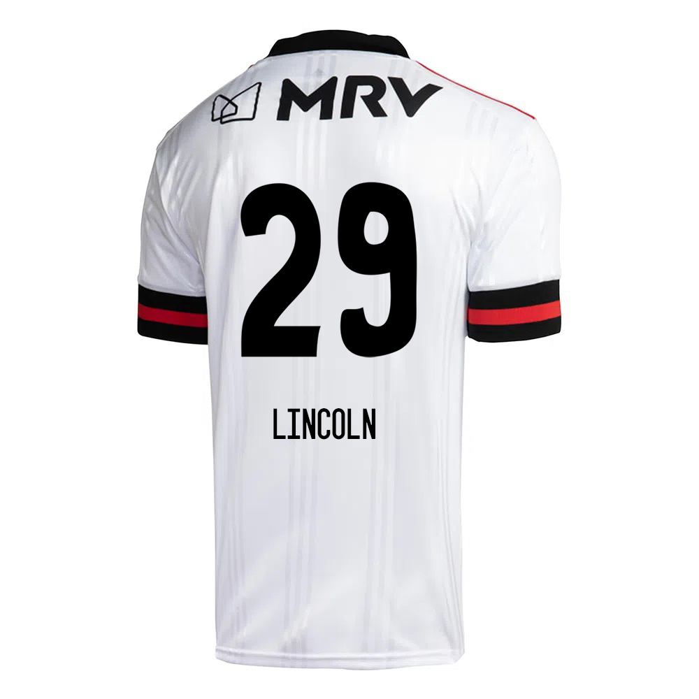 Kinder Fußball Lincoln #29 Auswärtstrikot Weiß Trikot 2020/21 Hemd