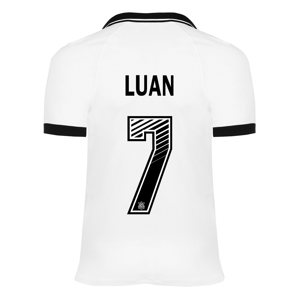 Kinder Fußball Luan #7 Heimtrikot Weiß Trikot 2020/21 Hemd