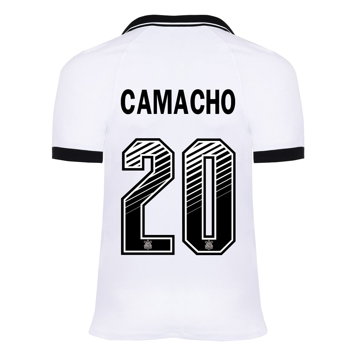 Kinder Fußball Guilherme Camacho #20 Heimtrikot Weiß Trikot 2020/21 Hemd