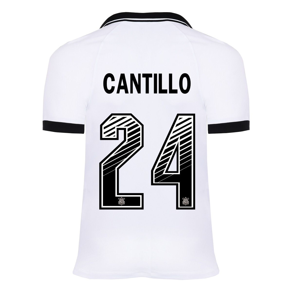 Kinder Fußball Victor Cantillo #24 Heimtrikot Weiß Trikot 2020/21 Hemd