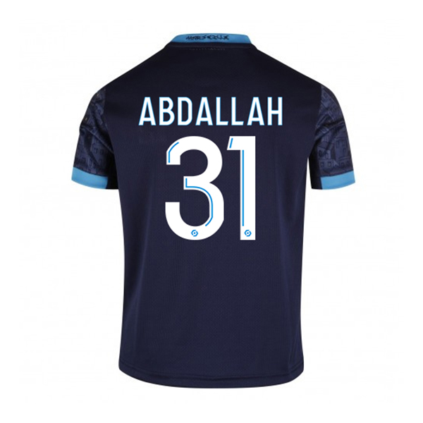 Kinder Fußball Abdallah Ali Mohamed #31 Auswärtstrikot Dunkelheit Trikot 2020/21 Hemd
