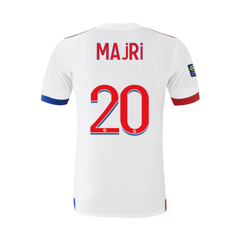Kinder Fußball Amel Majri #20 Heimtrikot Weiß Trikot 2020/21 Hemd
