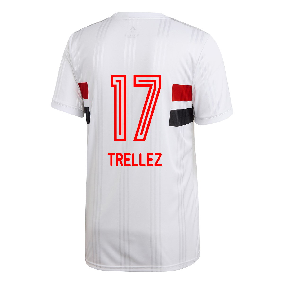 Kinder Fußball Santiago Trellez #17 Heimtrikot Weiß Trikot 2020/21 Hemd