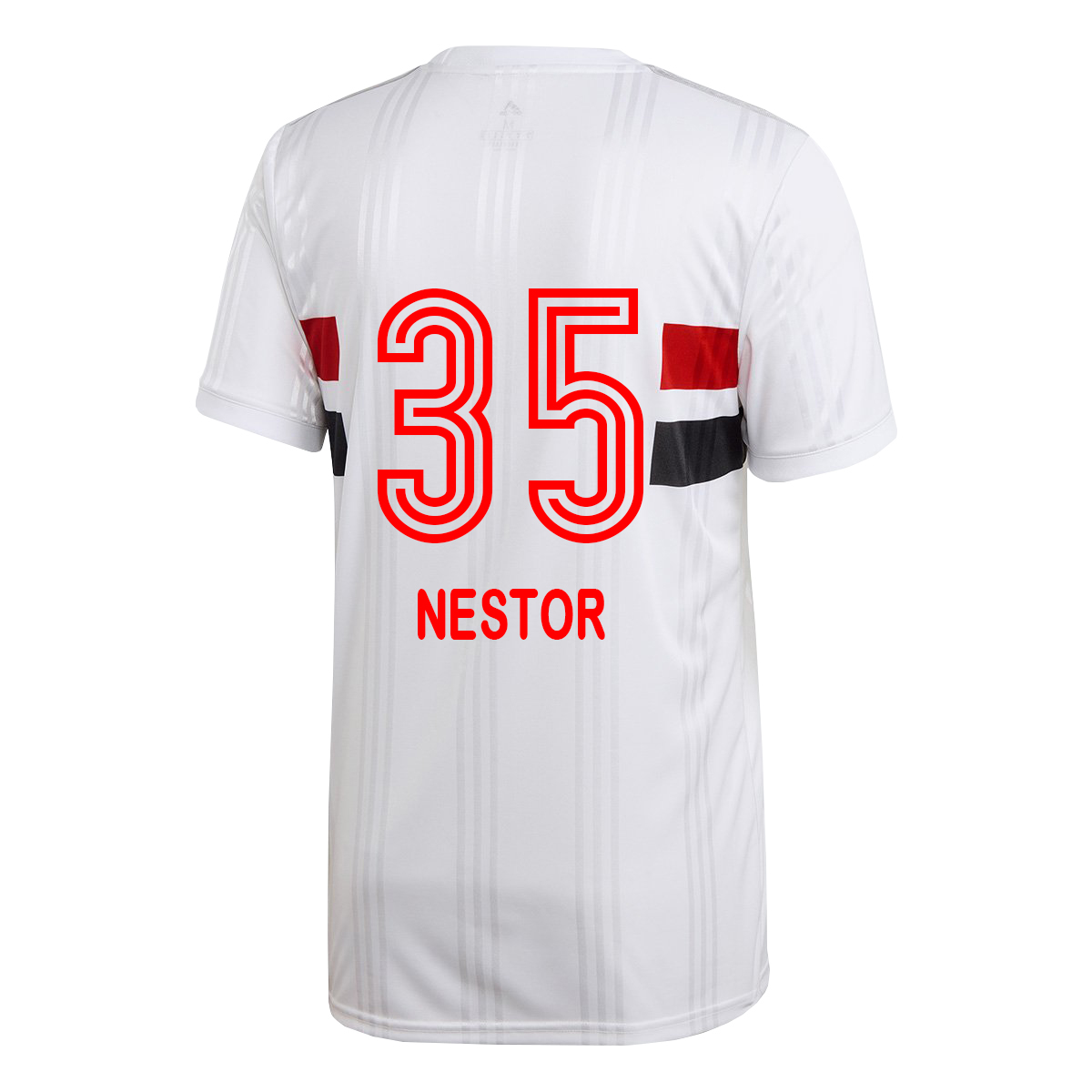 Kinder Fußball Rodrigo Nestor #35 Heimtrikot Weiß Trikot 2020/21 Hemd