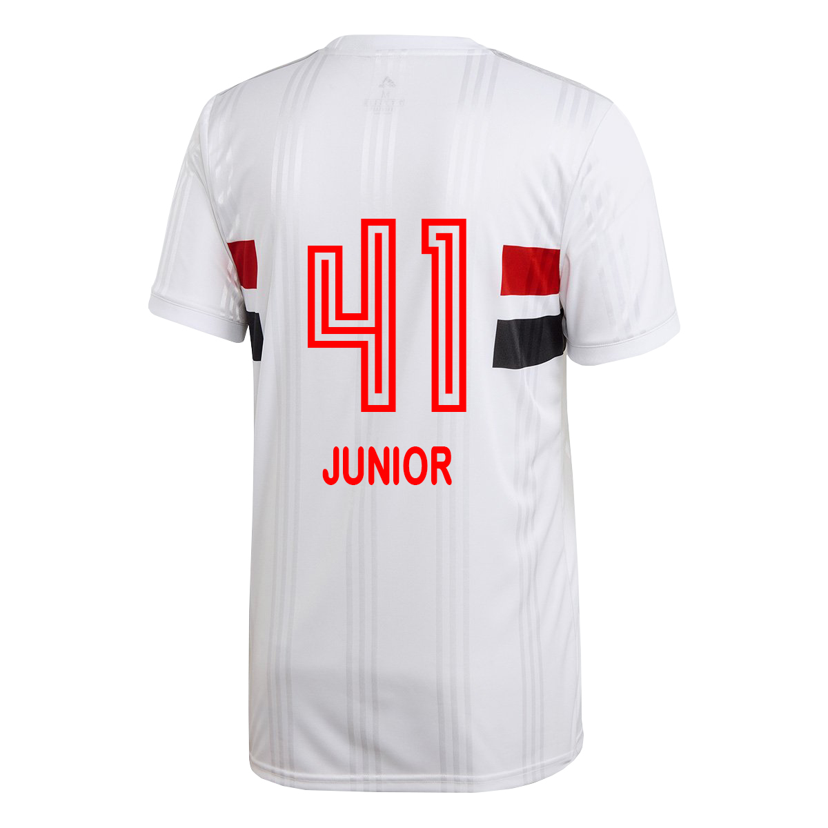 Kinder Fußball Junior #41 Heimtrikot Weiß Trikot 2020/21 Hemd