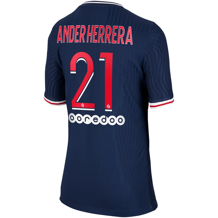 Kinder Fußball Ander Herrera #21 Heimtrikot Dunkelheit Trikot 2020/21 Hemd