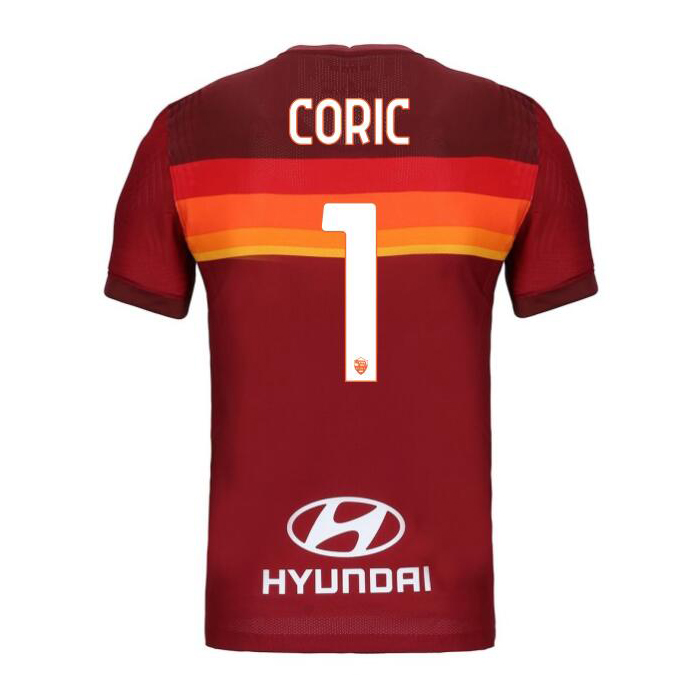 Kinder Fußball Ante Coric #1 Heimtrikot Rot Trikot 2020/21 Hemd
