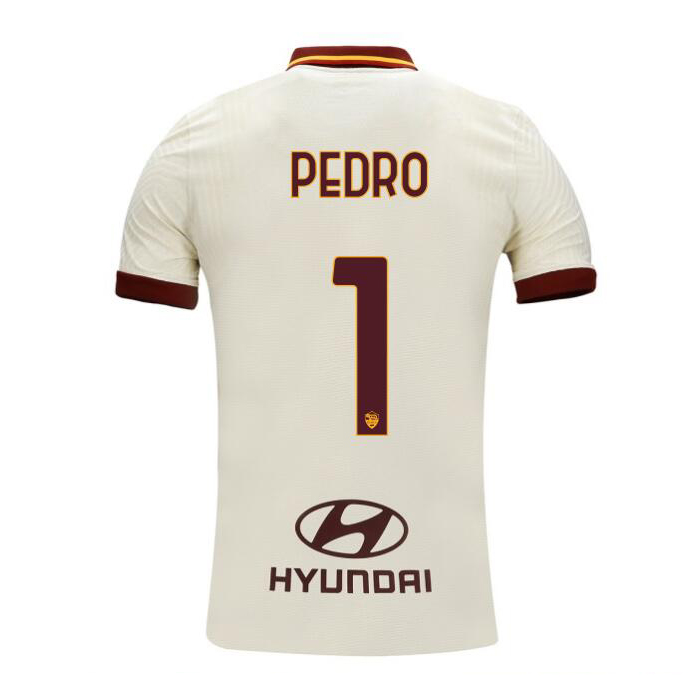Kinder Fußball Pedro #1 Auswärtstrikot Champagner Trikot 2020/21 Hemd