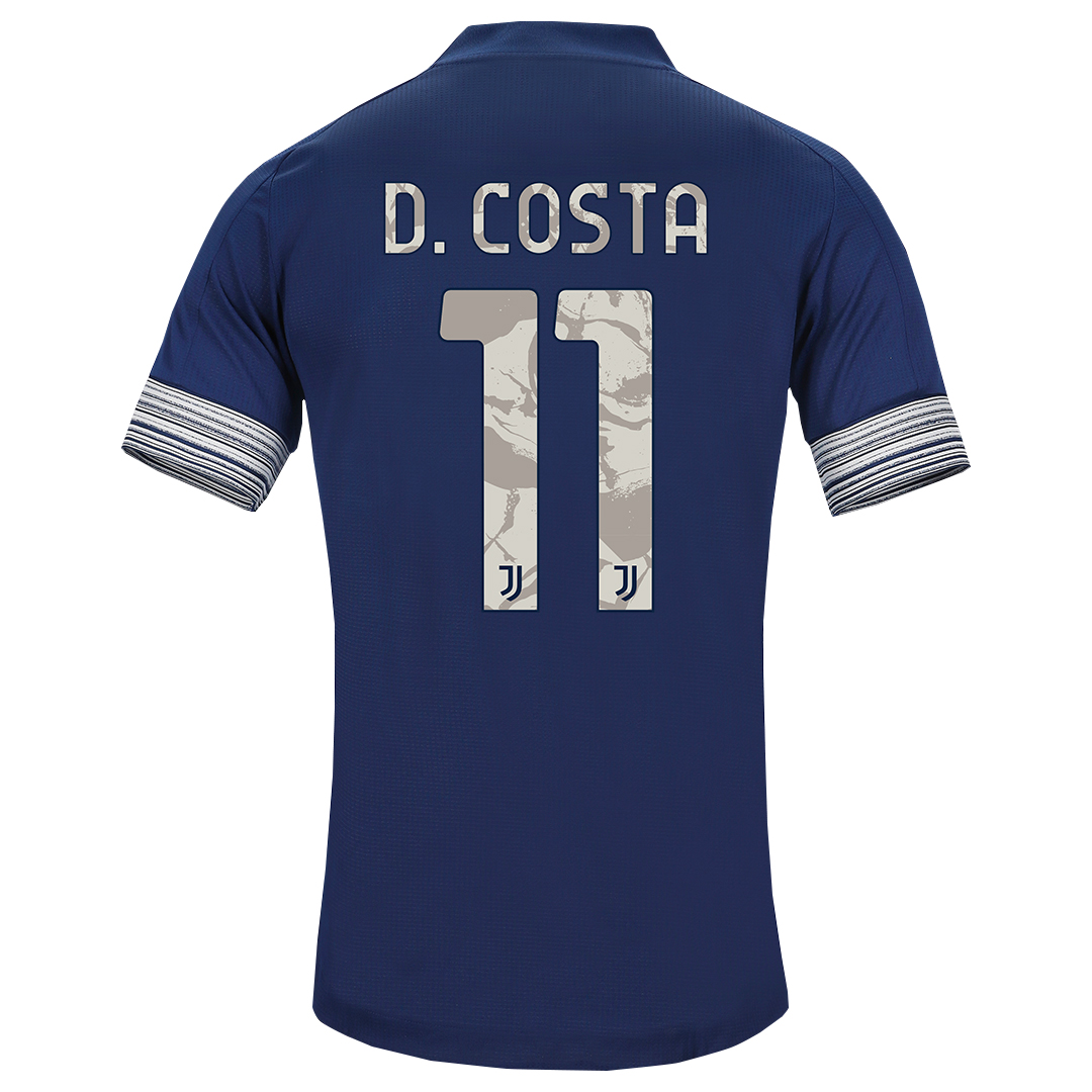 Kinder Fußball Douglas Costa #11 Auswärtstrikot Dunkelheit Trikot 2020/21 Hemd