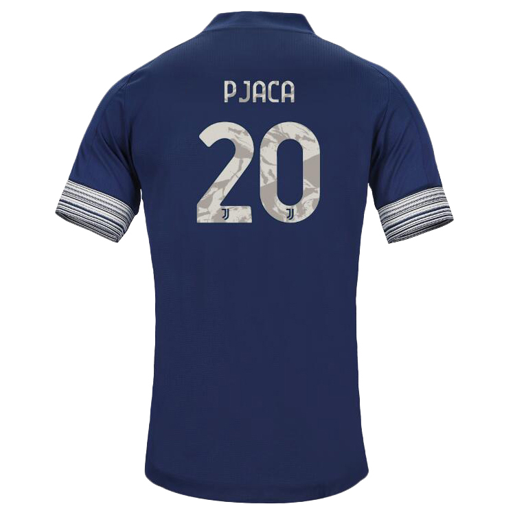 Kinder Fußball Marko Pjaca #20 Auswärtstrikot Dunkelheit Trikot 2020/21 Hemd
