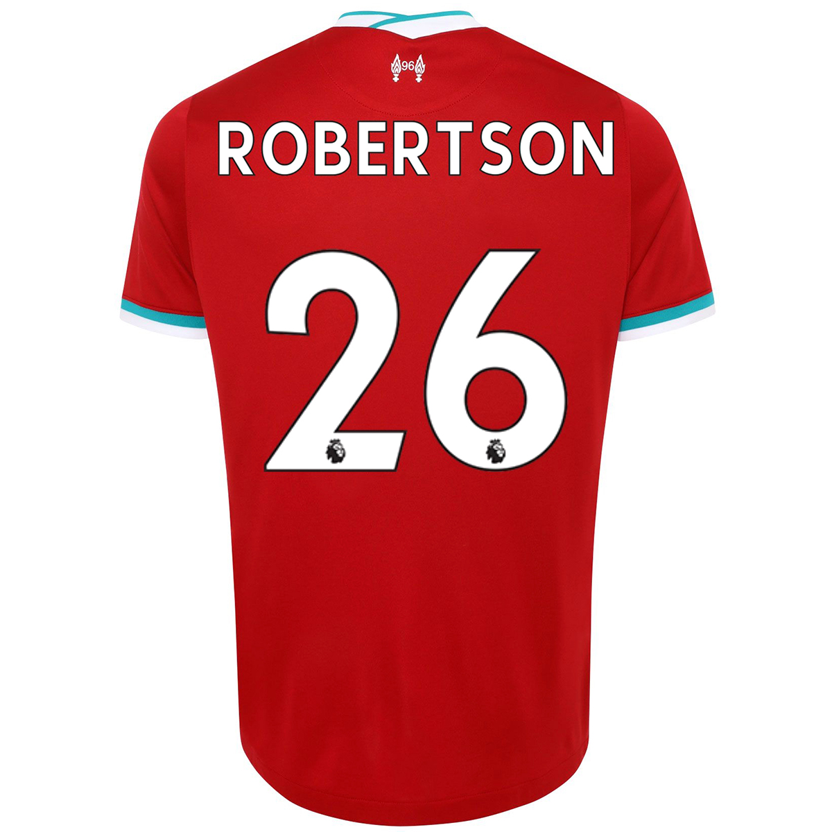 Kinder Fußball Andrew Robertson #26 Heimtrikot Rot Trikot 2020/21 Hemd