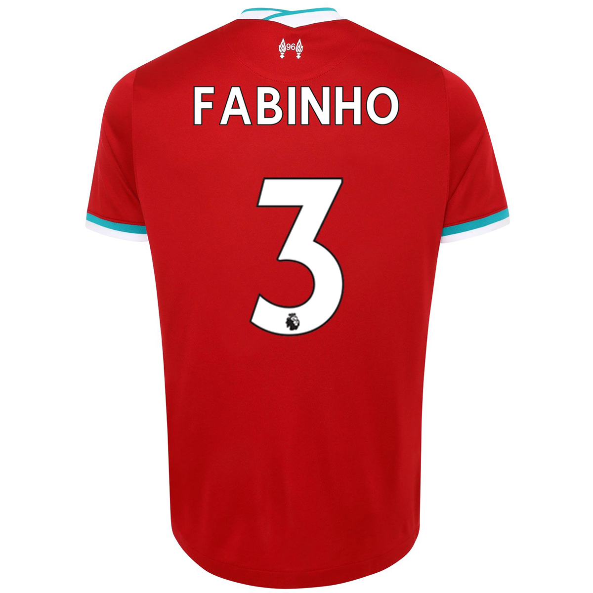 Kinder Fußball Fabinho #3 Heimtrikot Rot Trikot 2020/21 Hemd
