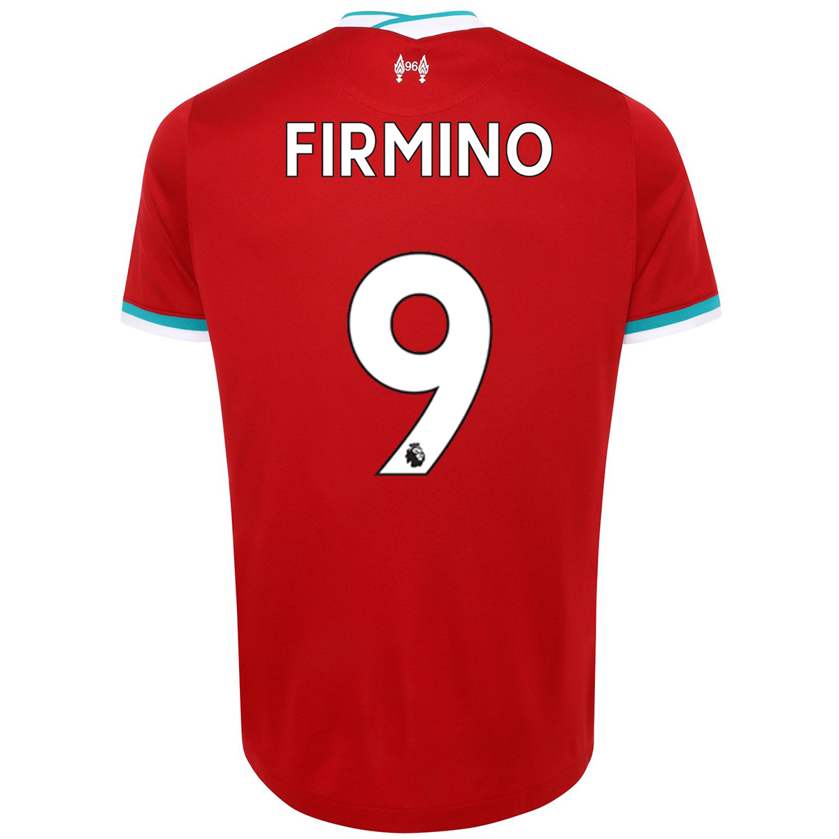 Kinder Fußball Roberto Firmino #9 Heimtrikot Rot Trikot 2020/21 Hemd
