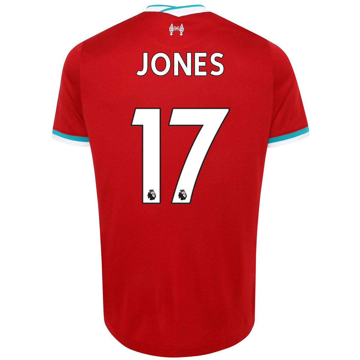 Kinder Fußball Curtis Jones #17 Heimtrikot Rot Trikot 2020/21 Hemd